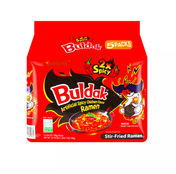 Samyang Buldak 2X Spicy Ramen – Single Pack (140g)