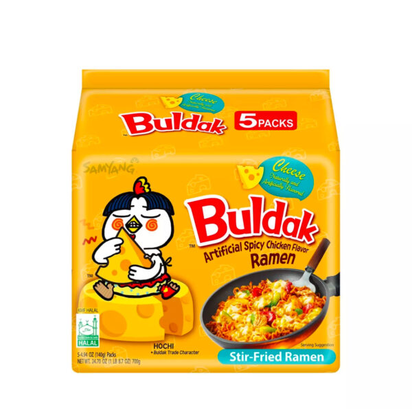 Samyang Buldak Cheese Ramen – Single Pack (140g)