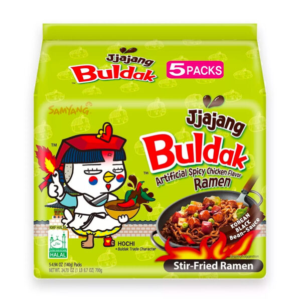 Samyang Buldak Jjajang Ramen – Single Pack (140g) 🍜🔥