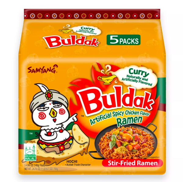 Samyang Buldak Curry Ramen – Single Pack (140g) 🍜🔥🌶️