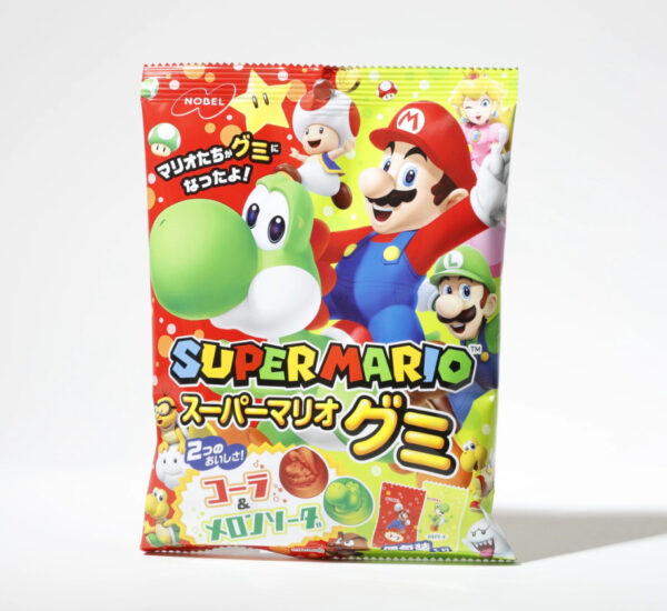 Super Mario Gummies – Cola & Melon Soda Flavor (Limited Edition)