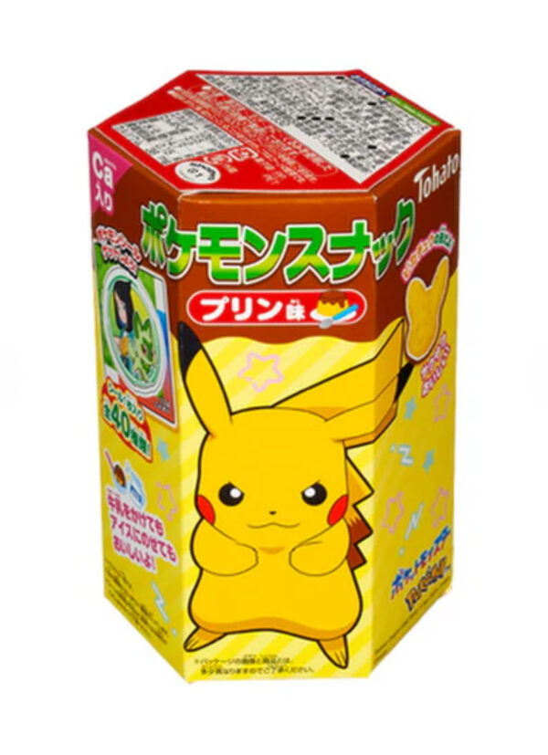 Pokémon Custard Pudding Snack – Pikachu Edition (Tohato)