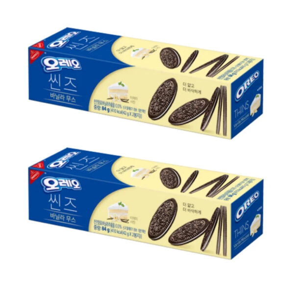 Oreo Thins Vanilla Mousse – Korean Limited Edition