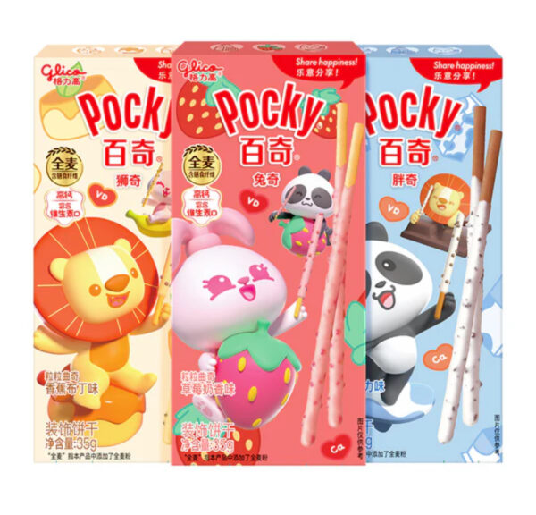 Pocky Animal Friends Edition – Banana Pudding, Strawberry Yogurt, or Cookies & Cream